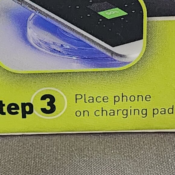 PowerXcel Qi Standard Easy on the Go Wireless Fast Charging Pad for Qi Phones - Picture 8 of 16